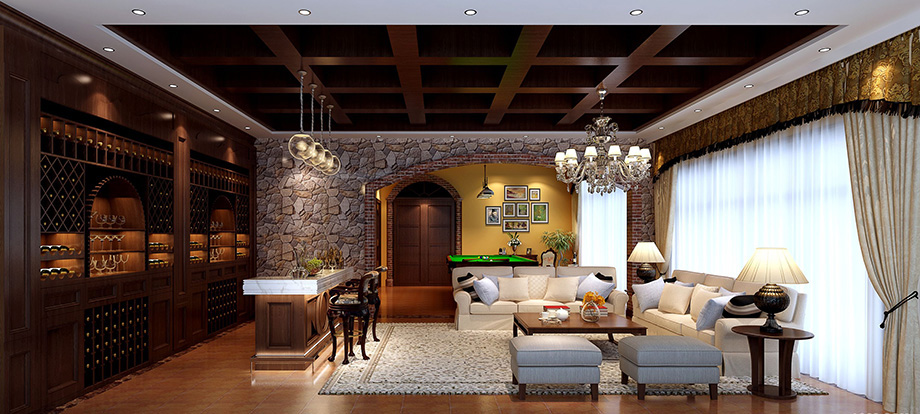 復(fù)古別墅豪宅的設(shè)計要點 