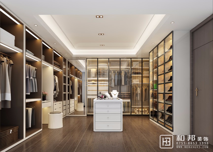 別墅中衣帽間的設(shè)計要點(diǎn)有哪些？