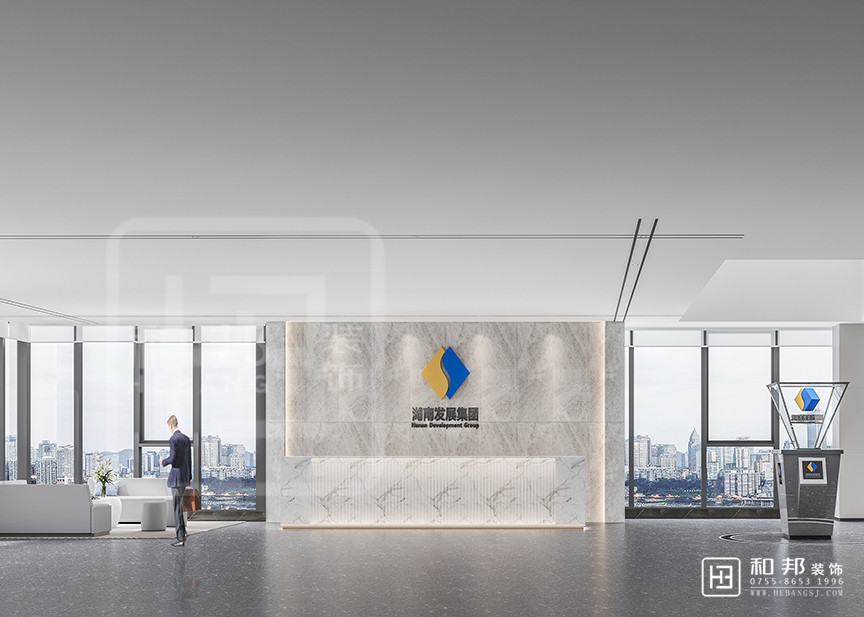 不同規模企業辦公室前臺怎么裝修設計以及有哪些建議？